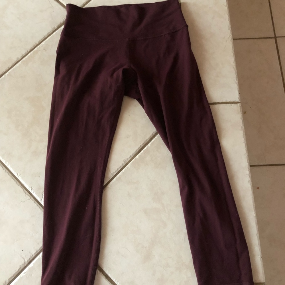 Lululemon cropped wunder unders
